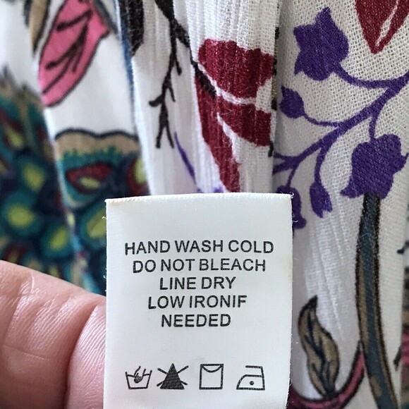 A Beautiful Soul‎ Tie Neck Sleeveless Tunic Top Size C 3X  Loose Fit 100% Rayon - Picture 8 of 8